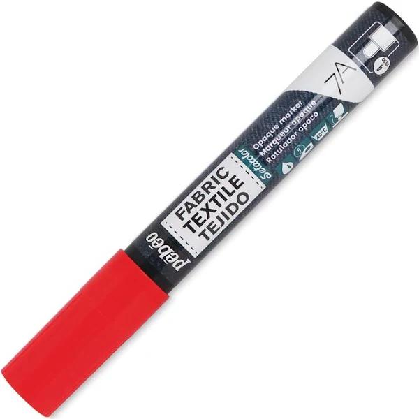 Pebeo 7A Opaque Fabric Marker 4mm Green