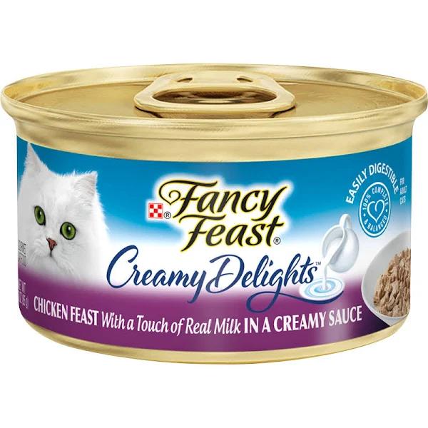 Fancy Feast Creamy Delights with Grilled Chicken Cat Food 85g