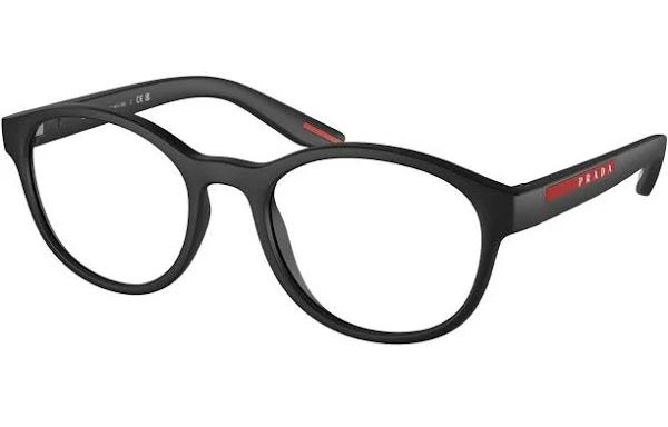 Prada Linea Rossa PS 07PV DG01O1 Black Rubber