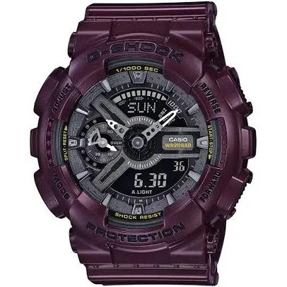 G-Shock Men's S-Series Ana-Digi Shock Resistant Chronograph Watch - Purple