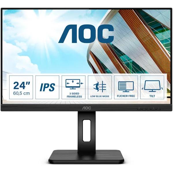 AOC 23.8" 24P2Q IPS Monitor