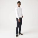 Lacoste Men's Classic Fit Crew Neck Fleece Sweatshirt White Size L