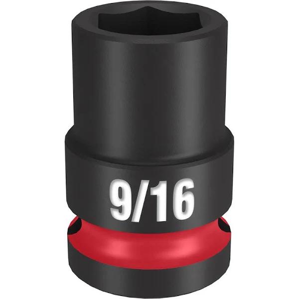 Milwaukee Shockwave 1/2" Drive 9/16" Standard 6 Point Impact Socket 49666203 by Autoelec