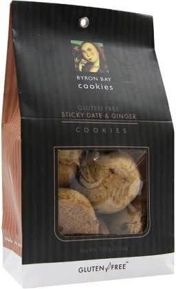 Byron Bay Cookies Gluten Free Sticky Date & Ginger Gift Bag