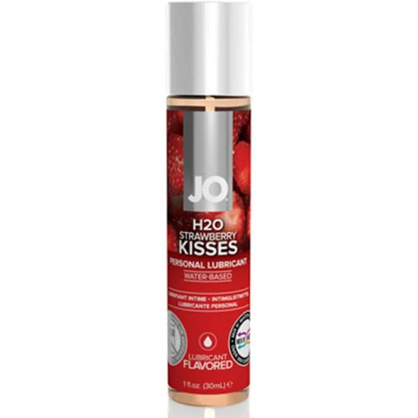 System Jo H2O Flavored Lubricant Strawberry Kiss 1oz