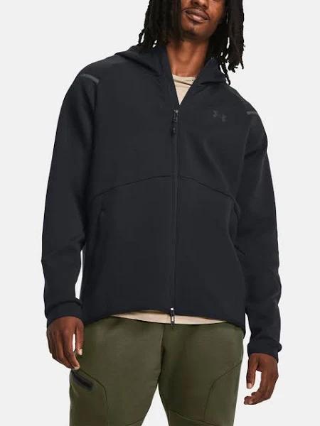 Under Armour Unstoppable Full Zip Fleece Hoodie - Black - Size - L