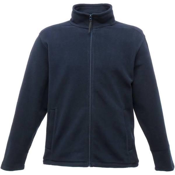 Regatta Mens Plain Micro Fleece Full Zip Jacket (Layer Lite) Dark Navy M