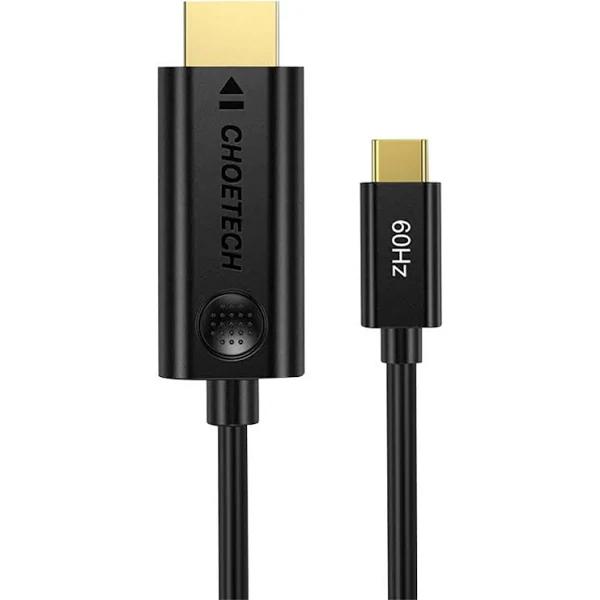 CHOETECH - Type-C To HDMI Cable 4K 60Hz - Black - 1.8m