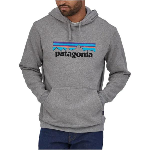 Patagonia Men's P-6 Logo Uprisal Hoody - Gravel Heather / XS