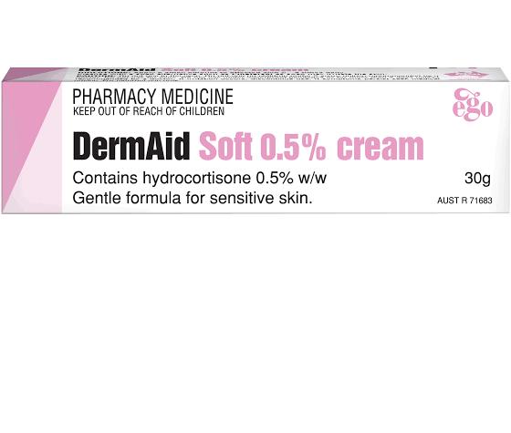 DermAid Soft 0.5% Eczema Cream 30g