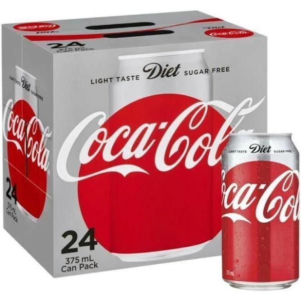 Diet Coke Cans 24 x 375ml