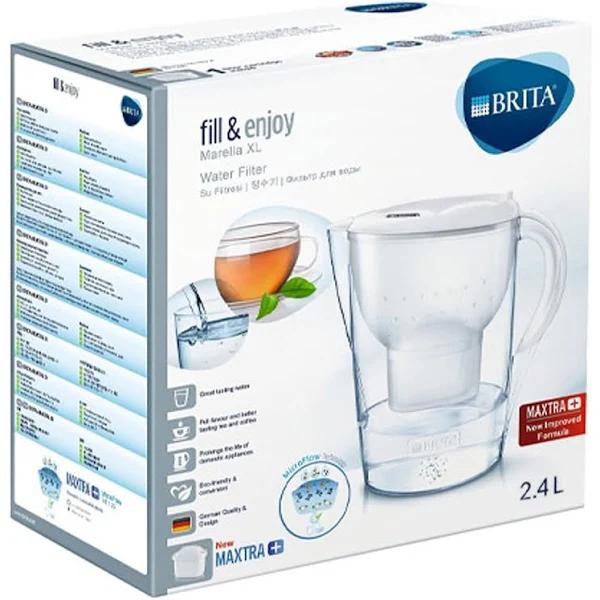 Brita Marella 2.4L Water Filter Jug - White