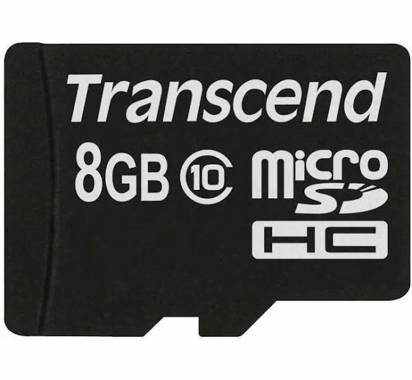 Transcend 8 GB Class 10 microSDHC (TS8GUSDC10M)