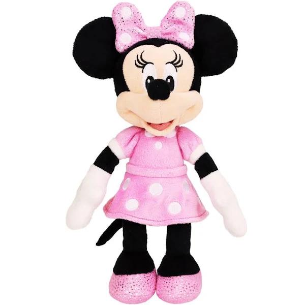 Disney Junior Mickey Mouse Basic Beanbag Minnie Mouse 9" Plush