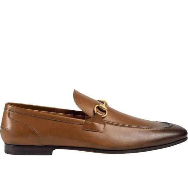 Gucci Jordaan Leather Loafer, Size 7 AU