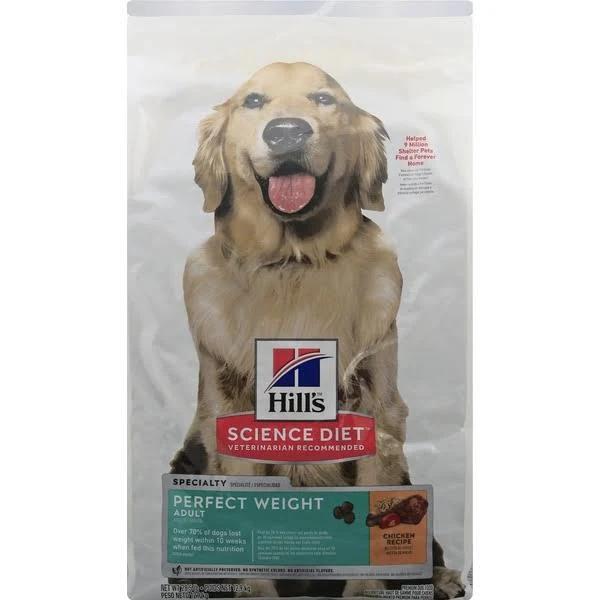 Hill's Science Diet Adult Perfect Weight Dog Dry Food 12.9kg