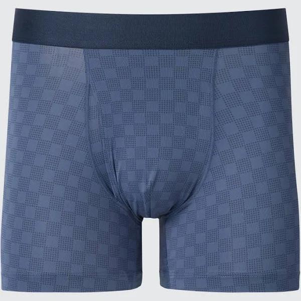 Uniqlo Airism Boxer Briefs - Blue Size L