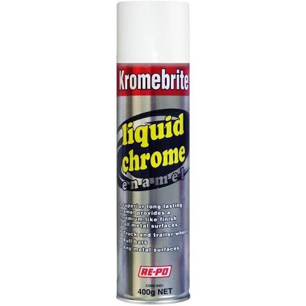 RE-PO Kromebrite Liquid Chrome Aerosol 400g