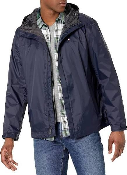 Tommy Hilfiger Men's Waterproof Breathable Hooded Jacket