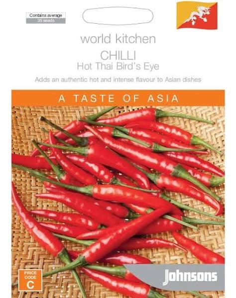 Johnsons World Kitchen Chilli Hot Thai Bird's Eye Seeds