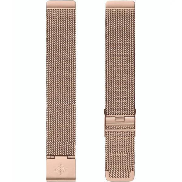 Fitbit Inspire 2 Stainless Steel Mesh Band - Rose Gold