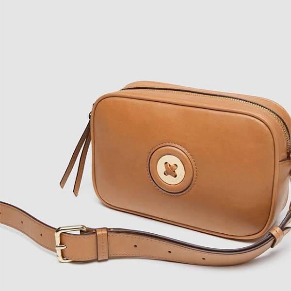 Mimco Mim-Mazing Crossbody Bag Caramel | 100% Leather | 14.5cm