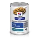 Hill's Prescription Diet Derm Complete Wet Dog Food - 12 x 370g Cans (605725)