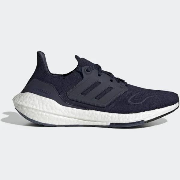 Adidas Ultraboost 22 Running Shoes - Women's - Navy Blue Blue - 10