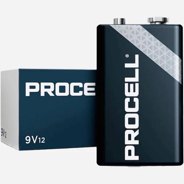 Procell Alkaline 9V Batteries Pack 12