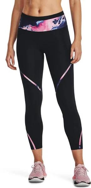 Under Armour Womens Run Anywhere Tights Black XS @ Rebel Active