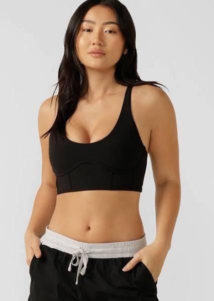 Lorna Jane | Corset Long Line Bra | S | Womens