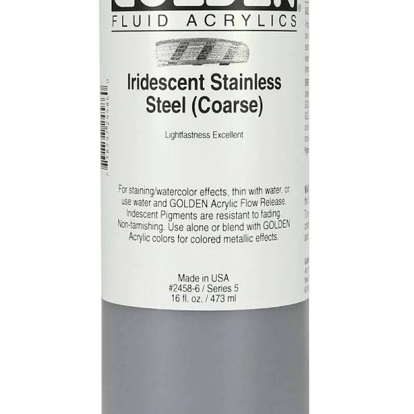 Golden Fluid Iridescent Stainless Steel (Coarse) 473ml