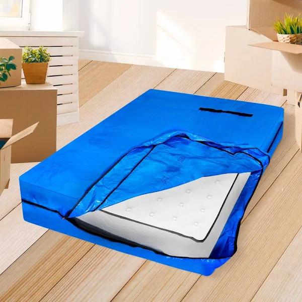 DreamZ Mattress Bag Protector Plastic Moving Storage Dust Cover Carry Single - AfterPay & zipPay Available