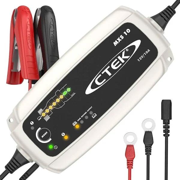 CTEK MXS 10 Charger Silver