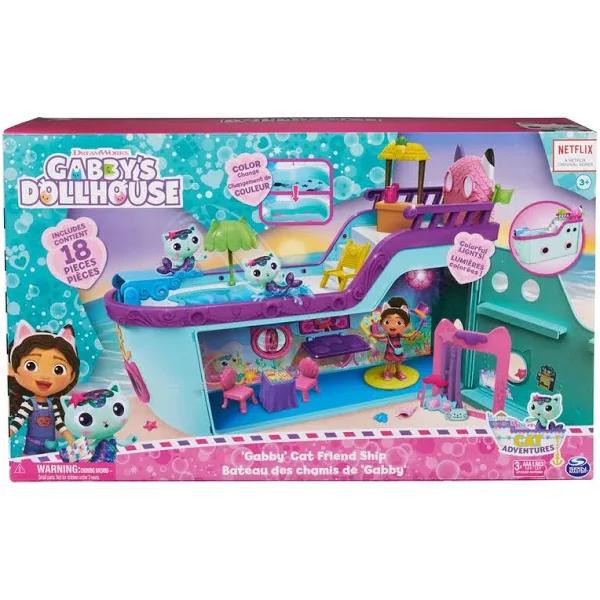 Gabby's Dollhouse 'Gabby' Cat Friend Cruise Ship Playset