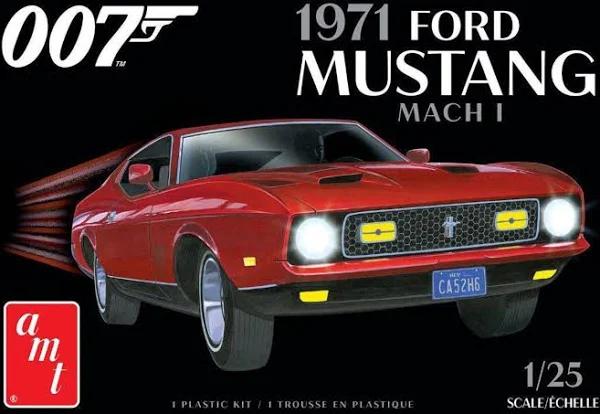 AMT 1/25 James Bond 1971 Ford Mustang Mach I Kit