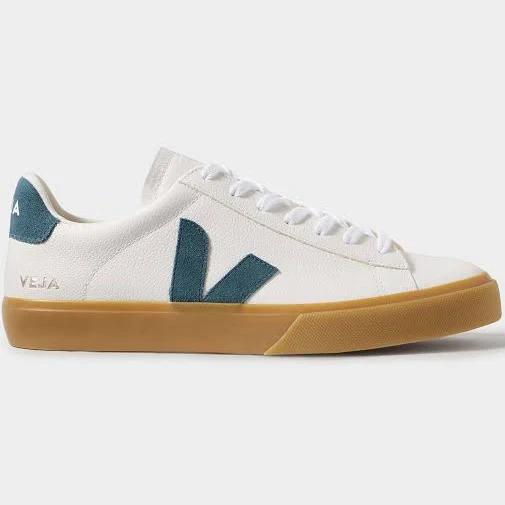 Veja - Campo Chromefree Leather - White California Colour: EXTRA-WHIT