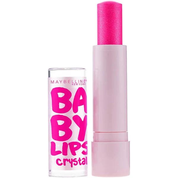 Maybelline New York Baby Lips Crystal Lip Balm, Pink Quartz [140] 0.15