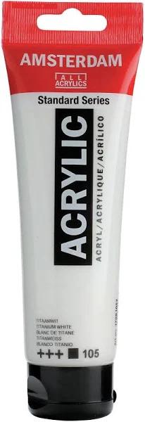 Amsterdam Standard Acrylic Paint 120ml-Titanium White