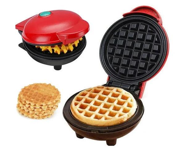 Mini Waffle Maker Non Stick Snacks Pancake Cake Breakfast Making Machine