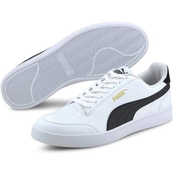 Puma | Unisex Shuffle Sneakers (White/Black) 7