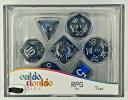 Oakie Doakie Dice RPG Set Enclave - Sapphire (7)