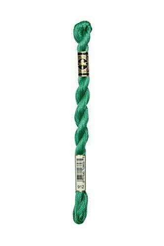 DMC Pearl Cotton Skein Size 3 16.4yd-Light Emerald Green