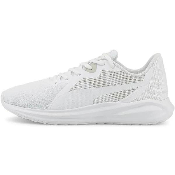 Twitch Runner Unisex Running Shoes in White/Gray Violet, Size 10 by Puma