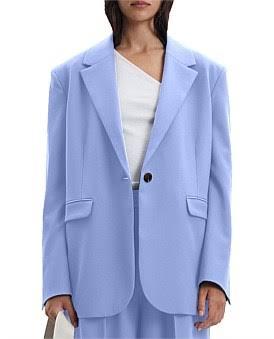 David Jones Samsoe Samsoe Haven Tailored Blazer in Easter Egg, Size 2XS