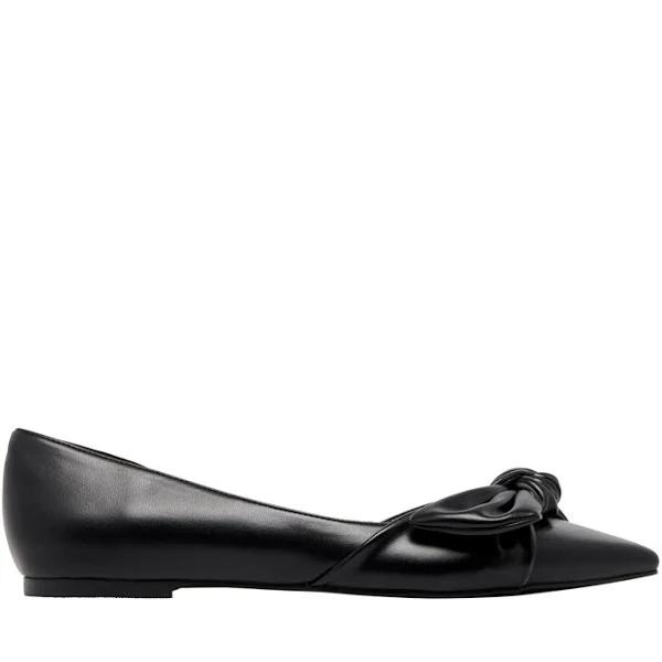 Nine West Bannie Flat in Black, Size 5.5 AU