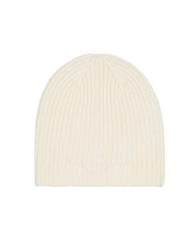 David Jones Mani Kaaga Moni 100% Cashmere 'Chicago' Beanie in Cream Cheese