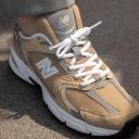 New Balance Unisex 530 Incense/Shadow Grey/Silver Metallic - Size 4.5