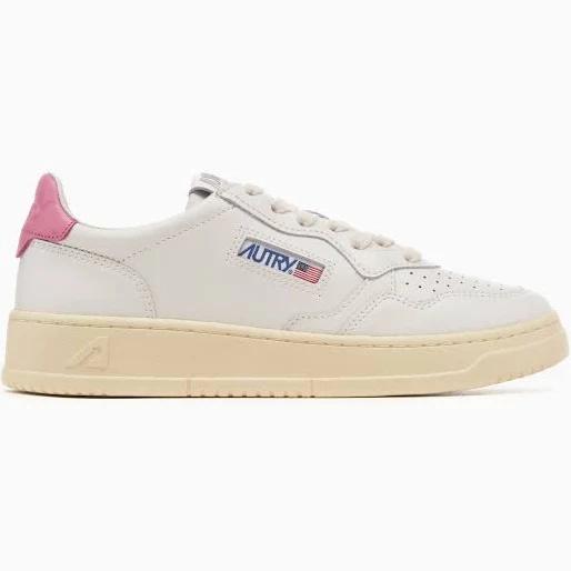 Autry | Medalist White/Pink Trainer