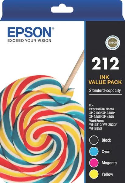 Epson 212 Value Pack Ink